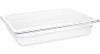 Polycarbonaat Bak | Transparant | Gn1/2 | 6.5cm Hoog | Vogue | U228