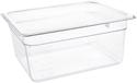 Polycarbonaat Bak | Transparant | Gn1/2 | 15cm Hoog | Vogue | U230