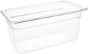 Polycarbonaat Bak | Transparant | Gn1/3 | 15cm Hoog | Vogue | U234