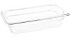 Polycarbonaat Bak | Transparant | Gn1/4 | 6.5cm Hoog | Vogue | U236