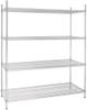 Voorraadrek | 4 Schappen | 152,5 X 61cm | Vogue | U258