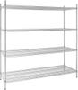 Voorraadrek | 4 Schappen | 183X61cm | Vogue | U259