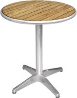 Bolero ronde tafel met essenhouten blad 60cm | U428