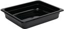 Gn Bak | Polycarbonaat | Zwart | Gn1/2 | 6.5cm Hoog | Vogue | U458