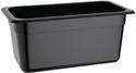 Polycarbonaat Bak | Zwart | Gn1/3 | 15cm Hoog | Vogue | U464