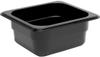 Polycarbonaat Bak | Zwart | Gn1/4 | 15cm Hoog | Vogue | U468