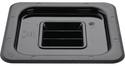 Polycarbonaat Deksel | Zwart | Gn1/6 | Vogue | U478