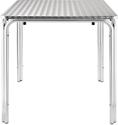 Bolero vierkante RVS tafel 70cm | U505