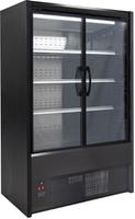 Zoin Cervinho Multideck Display Zwart met Scharnierende Deuren 1000mm - UA055-100