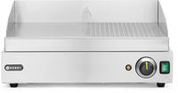 Hendi Bakplaat 1/2 glad,1/2 geribd 380x550x240mm 230V 2400W | 203156