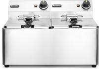 Hendi Friteuse Kitchen Line 2x8 l 230V 2x3500W | 205839