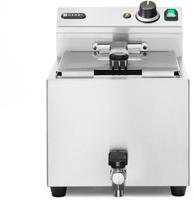 Friteuse Profi Line met Aftapkraan - 10L, 400V, Profi Line, 10L, 400V/6600W, 302x687x(H)375mm - Hendi 209424