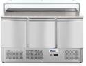 Arktic Pizzawerkbank met 3 deuren 380L | 232873