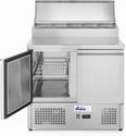Arktic Saladette - 2 deuren en verhoogde GN vitrine - 300L - 232880