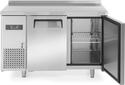 Arktic Vrieswerkbank Kitchen Line | 2 deuren, 220L, D=600 | Geforceerd, -17°C/-22° | Met Rand | 233351