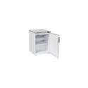 HENDI 236000 Budget Line koelkast in een wit gespoten stalen behuizing, , Budget Line, Wit, 230V/124W, 598x623x(H)838mm