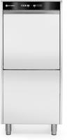 50x60 Vaatwasser Voor Pannen En Trays – Met Doseersysteem Voor Reinigingsmiddelen En Afvoerpomp, HENDI, 400V/7100W, 595x730x(H)1340mm - HENDI 236574