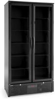 Arktic 237014 Backbar koelkast met dubbele deur, , 384L, Zwart, 220-240V/365W, 900x530x(H)1820mm