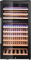 Arktic 237113 Wijnkoeler, 2 zones, 91 flessen, , 230L, Zwart, 569x595x(H)1215mm