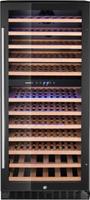 Arktic 237120 Wijnkoeler, 2 zones, 124 flessen, , 265L, Zwart, 569x595x(H)1397mm