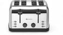 Toaster 4-Sneetjes - HENDI - 240V/1500W - 295x335x(H)180mm - 261187