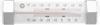 Hendi Koelkast thermometer met haken - horizontaal - 271261