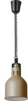 Warmtelamp Verstelbaar Cilindrisch, HENDI, Beige, 230V/250W, Diameter 17,5 cm - Hoogte 25 cm - 273784