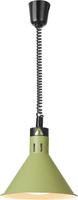 Warmtelamp Verstelbaar Conisch, HENDI, Groen, 230V/250W, Diameter 27,5 cm - Hoogte 25 cm - 273920