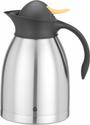 Hendi Isoleerkan dubbelwandig 1,5 l rvs/PP met druksluiting geel | 446621