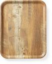 Hendi Dienblad van melamine met hout bedrukking - 508879