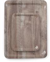 Hendi Dienblad donker eiken 370x530mm melamine - 508954