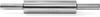 Hendi Deegroller rvs gelagerd 65x250/470 mm | 515006