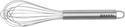 Hendi Garde 7-draads rvs 200 mm met ophangoog | 532003