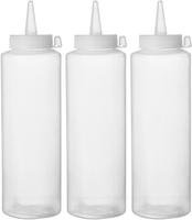 Hendi Dispenser flacon set | Transparant | 3 stuks | 557853