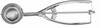 Hendi Portioneerlepel 50 mm 1/30 rvs Kitchen Line | 572511