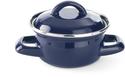 Hendi Soep- sauspan blauw 100x60 mm emaille 0,4 l | diameter 12cm | 625804