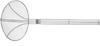 Hendi Frituurschep rvs 180x470mm met versterkte draadgreep | diameter 18cm | 640500