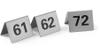 Hendi Tafelstandaard nummers 61-72 = rvs 55x52x35 mm | 663899