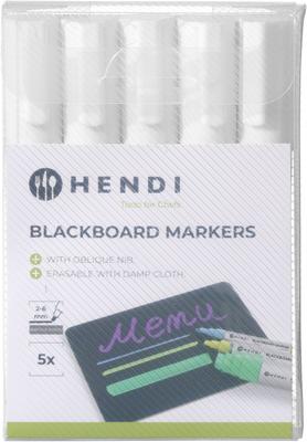 Hendi Krijtstift wit breedte 5 mm schuine punt |664209 1