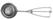 Hendi ijsbol Portioneerlepel Steckel 1/8 | 755013 1