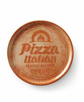Pizzabord Recipe Collection Brick Red HENDI Rood ø310mm - 768778
