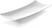 Hendi Bord rechthoek Bark 218x105x23 mm wit porselein |785546 3