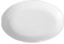 Hendi Schaal ovaal Flora 320x230x40 mm wit porselein |787076