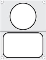 Traysealer Matrix, 2 Containers (1x 178x113 Mm, 1x ø115 Mm) - Hendi 805657