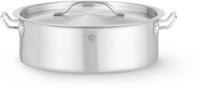 HENDI 836514 Stoofpan met deksel, , 14,1 Liter, Diameter ⌀ 36 cm - Hoogte 13,9 cm