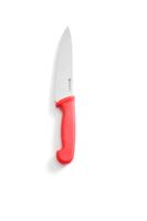 Hendi Koksmes 180 mm rood PP heft |842621