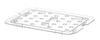 Hendi Gastronormrooster 1/2 polycarbonaat transparant |868546