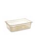 Hendi Gastronormbak 1/1 | 100 mm hoog | grilamid bpa-vrij transparant | hittebestendig | 869277