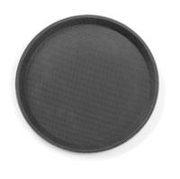 Hendi Dienblad zwart rond 360 mm antislip PP |878132