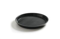Hendi Dienblad zwart Rond 360 mm antislip PP |878408